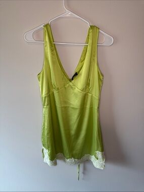 White Fox Boutique Citrus Mini Dress - Bright Lime